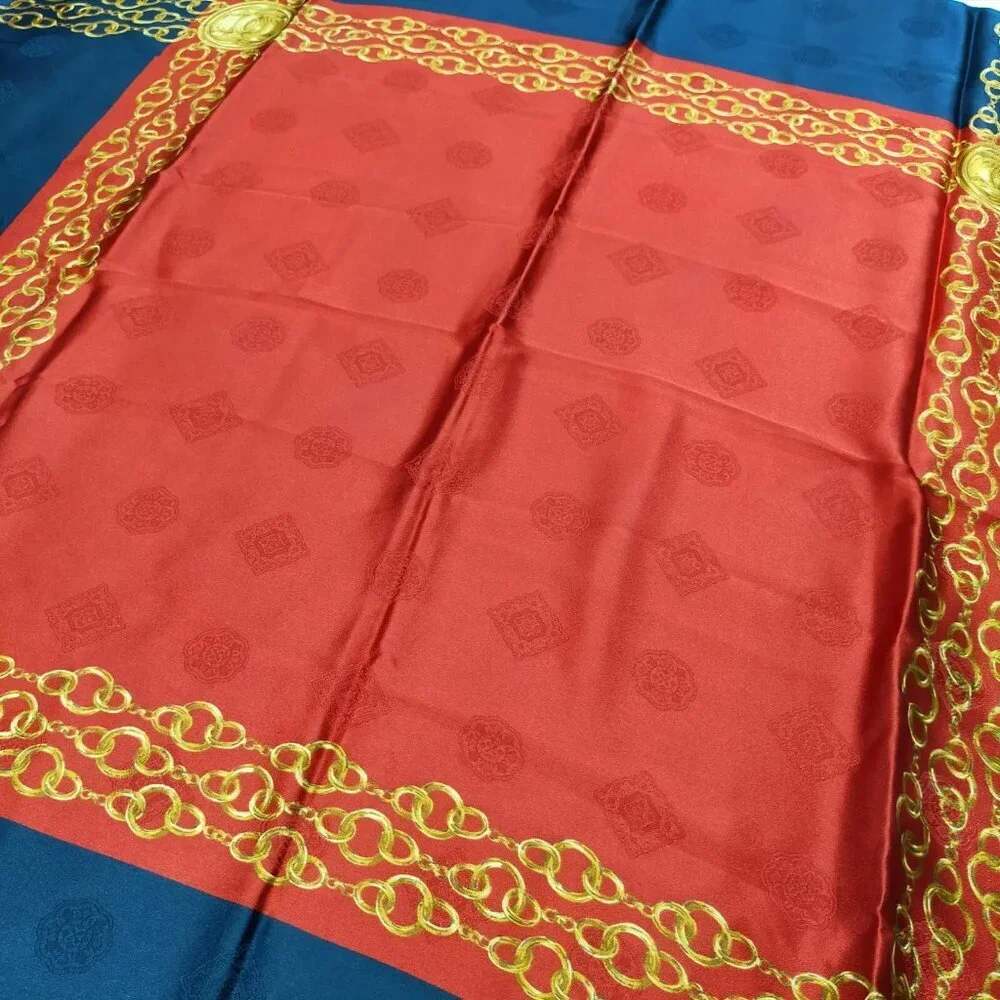 Chanel Scarf Multicolor Silk100%